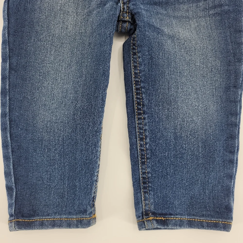 Oshkosh B'gosh Jeans Infant Size 9mo Straight Leg Stretch Denim Adjustable Waist